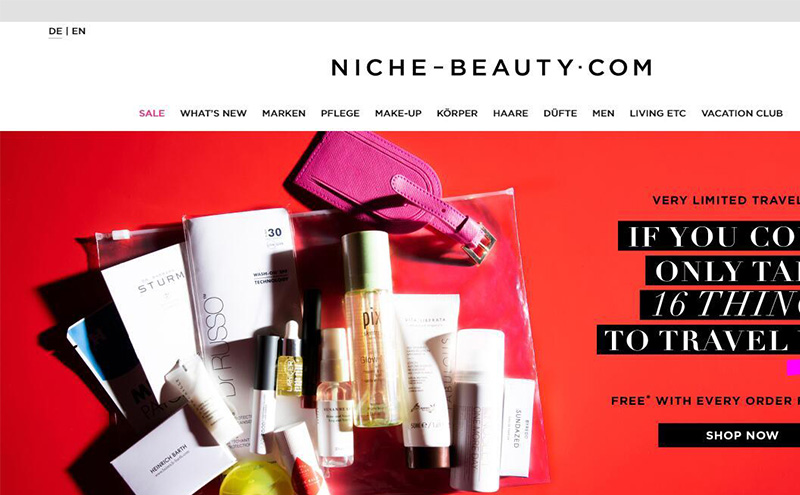 德国美妆零售商 Douglas 收购高端化妆品线上零售平台 NICHE BEAUTY 51% 多数股权