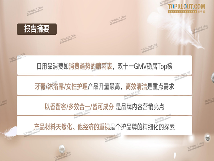 产品多效合一，材料天然化成趋势｜个护家清线上内容营销研究报告