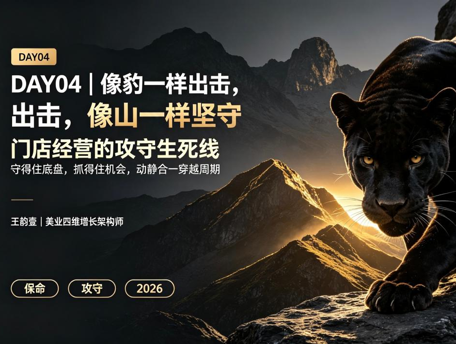 DAY04｜像豹一样出击，像山一样坚守